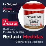 Pomada ALFA, crema reductora y mucho más, 220g